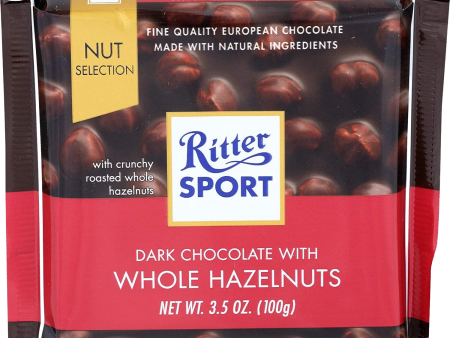 Dark Chocolate & Whole Hazelnut Bar Online Hot Sale