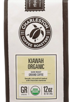 Organic Kiawah Dark Roast Ground Coffee on Sale