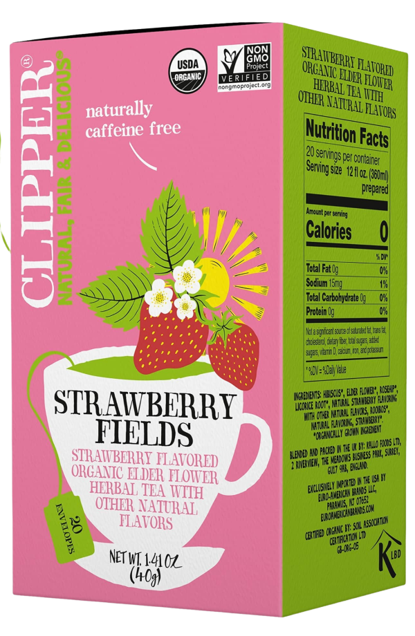 Organic Strawberry Fields Tea For Discount