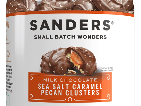 Sea Salt & Caramel Milk Chocolate Pecan Clusters For Cheap