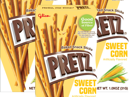 Pretz: Sweet Corn Pretzels (3 Pack) For Cheap