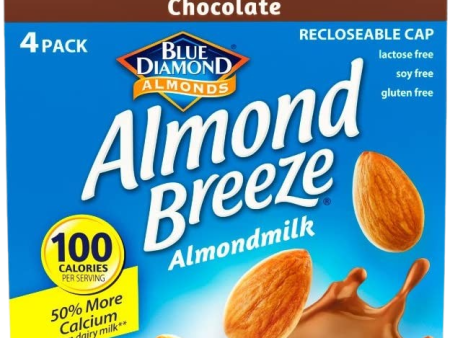 Almond Breeze Chocolate Almond Milk (4 Pack) Online Hot Sale