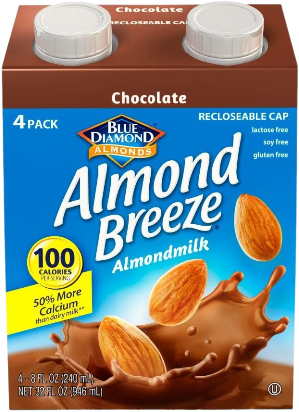 Almond Breeze Chocolate Almond Milk (4 Pack) Online Hot Sale