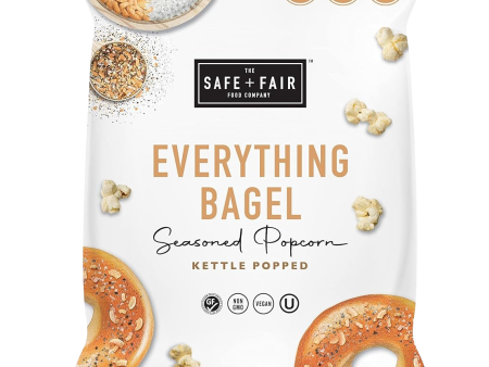 Everything Bagel Seasoned Popcorn - Kettle Popped Hot on Sale