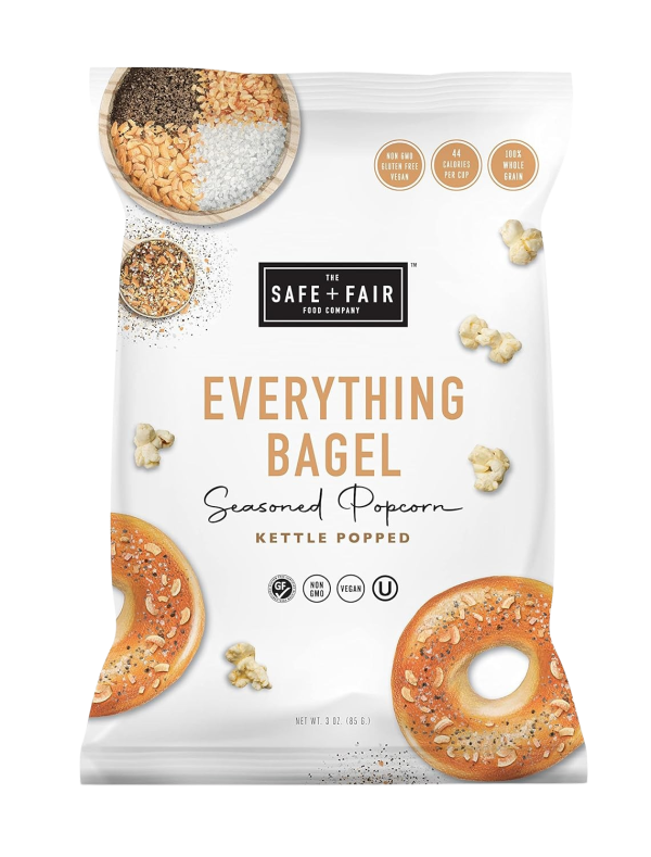 Everything Bagel Seasoned Popcorn - Kettle Popped Hot on Sale