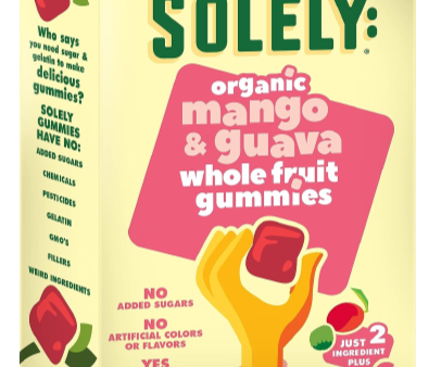 Organic Whole Fruit Gummies Mango & Guava on Sale