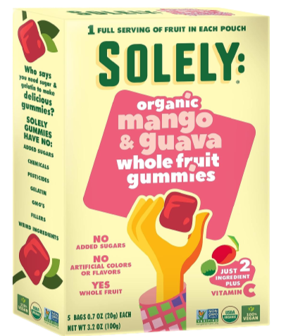 Organic Whole Fruit Gummies Mango & Guava on Sale