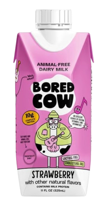 Animal-Free Dairy Strawberry Milk For Sale