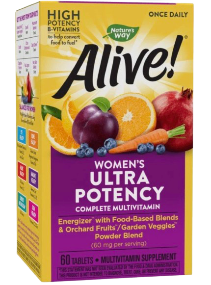 Alive! Women s Ultra Potency Complete Multivitamin, 60 Tablets Sale