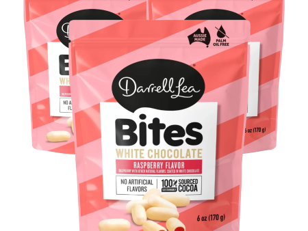 Raspberry White Chocolate Bites (3 Pack) on Sale