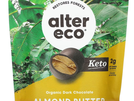 Organic Dark Chocolate Bombs Almond Butter Cheap