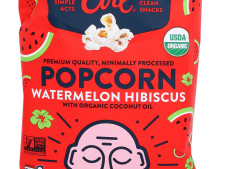 Organic Watermelon Hibiscus Popcorn Fashion