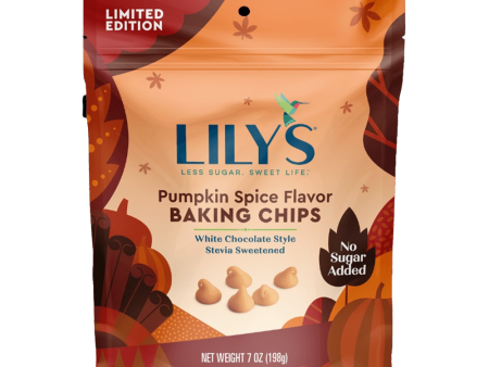 Pumpkin Spice Flavor White Chocolate Style Baking Chips Discount