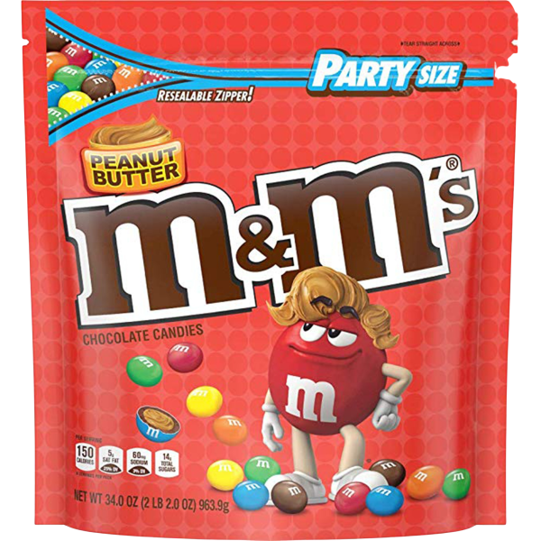 Peanut Butter M&M s Party Bags For Cheap