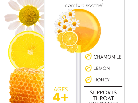 Comfort Soothie Honey Lollipops Lemon & Chamomile (12 CT) Online Sale