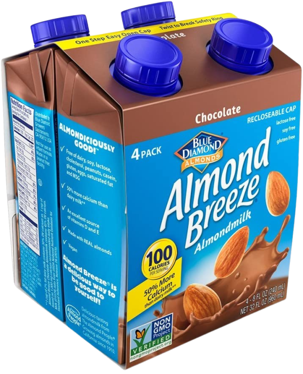 Almond Breeze Chocolate Almond Milk (4 Pack) Online Hot Sale