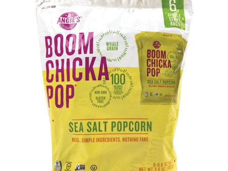 Sea Salt Popcorn Snack Packs (6 Pack) Online now