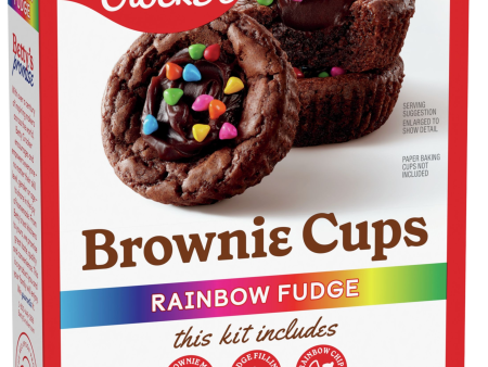 Brownie Cups Baking Mix - Rainbow Fudge For Cheap