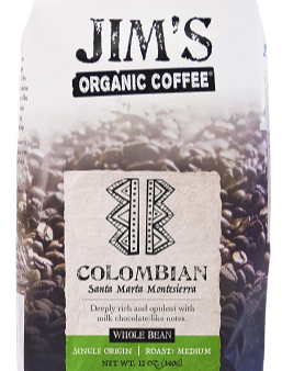 Organic Columbian Ground Coffee on Sale