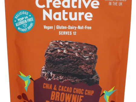 Chia & Cacao Chocolate Chip Brownie Baking Mix Supply