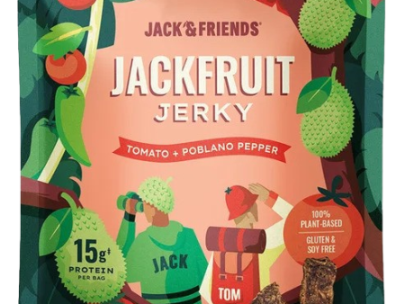 Jackfruit Jerky - Tomato & Poblano Peppers Supply