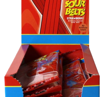 Strawberry Sour Sticks (24CT) Discount