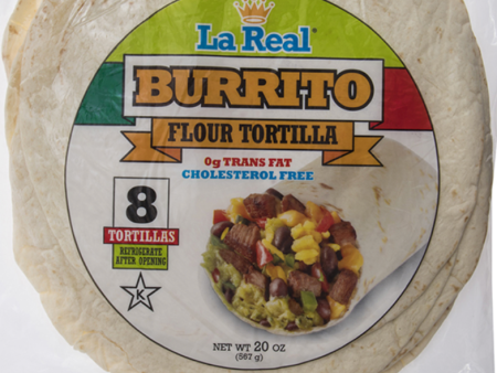 10 in Flour Tortilla Burrito Size (8 CT) For Discount