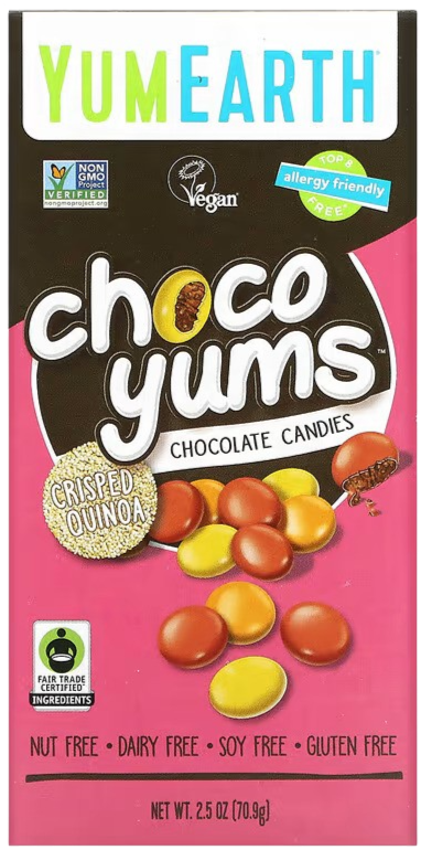 Choco Yums Crisped Quinoa Chocolate Candies Online