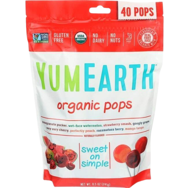 Organic Pops Assorted Flavors (40 CT) For Sale