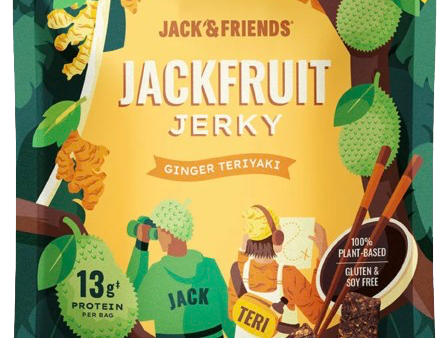 Jack & Teri Jackfruit Ginger Teriyaki Jerky Online now