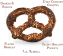 Extra Dark Splits Pretzel Hot on Sale