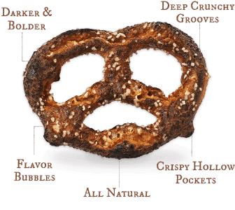 Extra Dark Splits Pretzel Hot on Sale