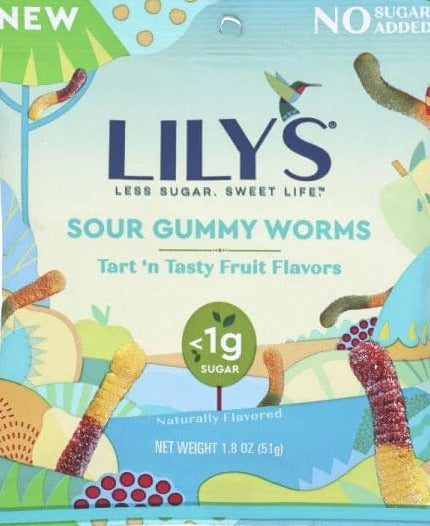 Sour Fruit Flavor Gummy Worms Cheap