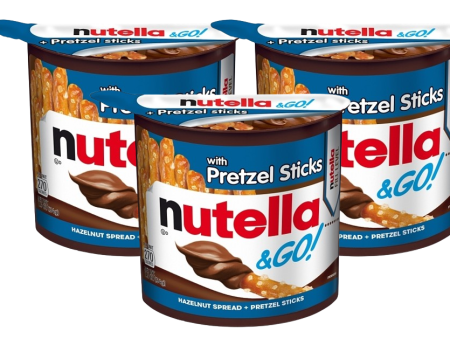 Nutella & Go Pretzels  (3 Packs) Discount