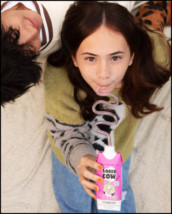 Animal-Free Dairy Strawberry Milk For Sale