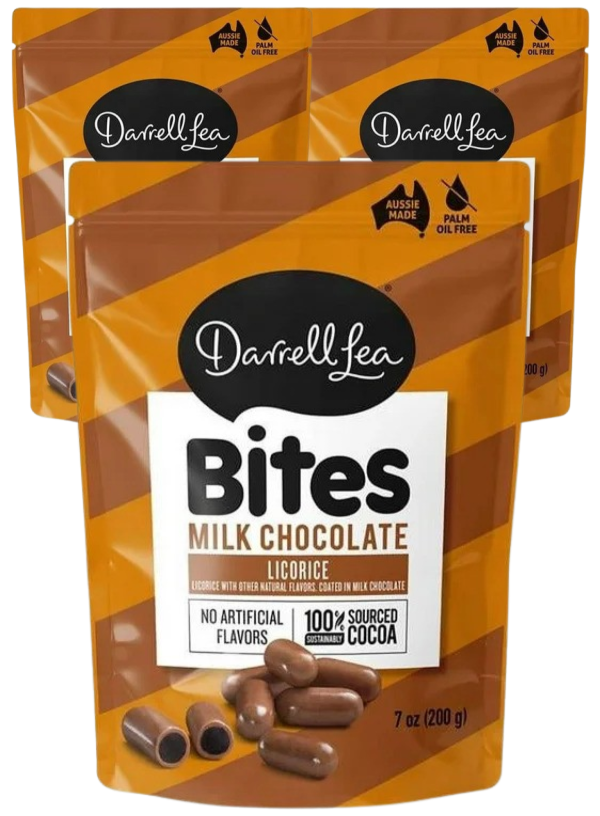 Milk Chocolate Licorice Bites (3 Pack) Fashion