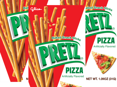 Pretz: Pizza Pretzels (3 Pack) For Sale